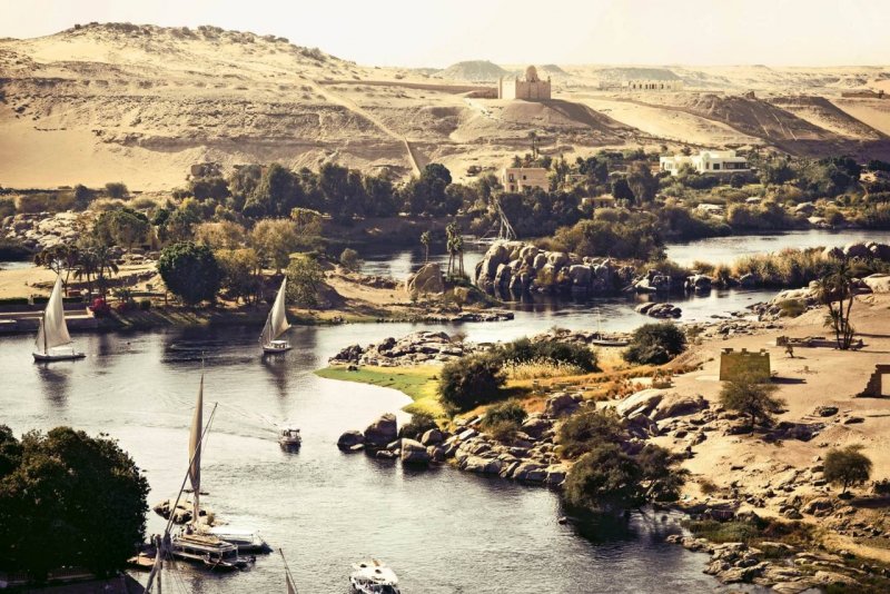 Река Нил в Египте