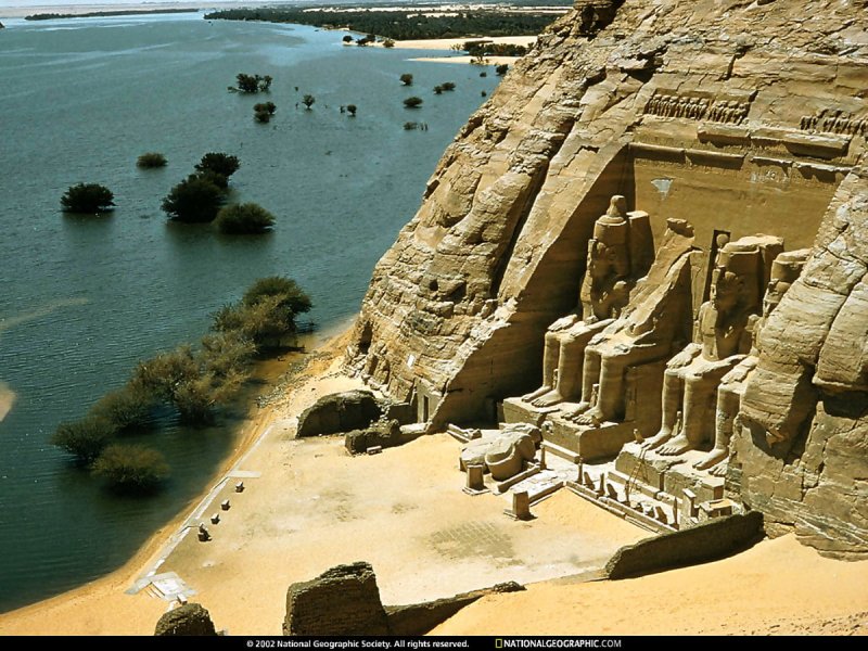 Древний Египет храм Абу Симбел