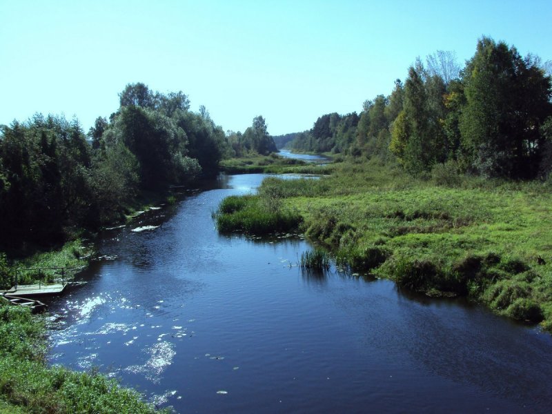 Река Съежа Удомля