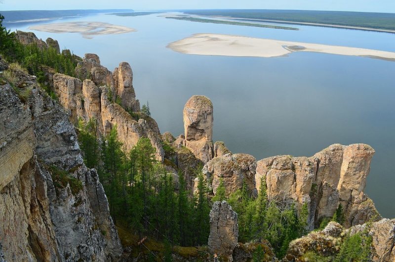 Сибирь река Лена
