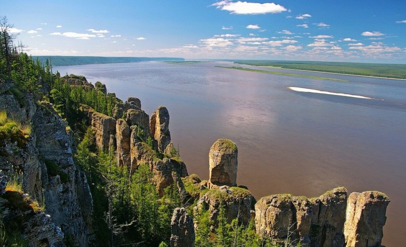 Река синяя Республика Саха Якутия