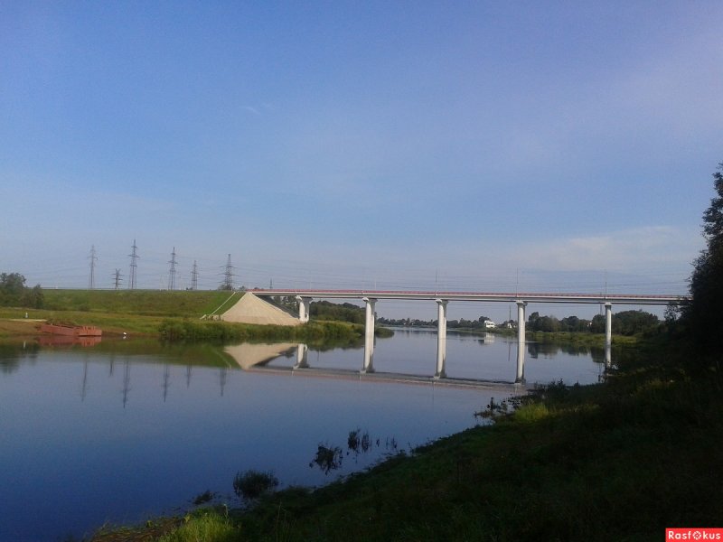 Кингисепп мост через лугу