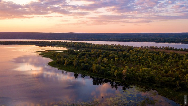 Река Волга Приволжье