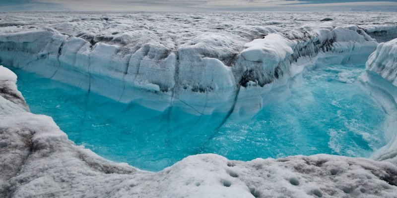 Самая длинная река в Антарктиде