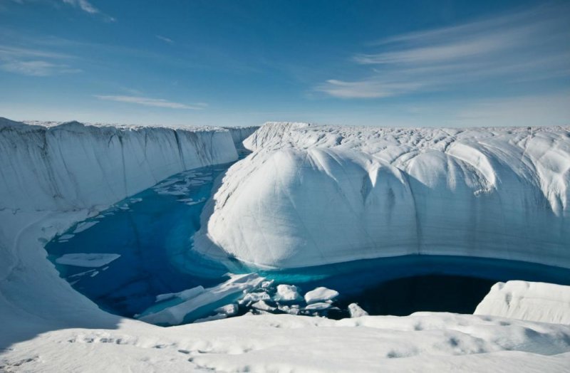 Ледяной каньон Гренландия