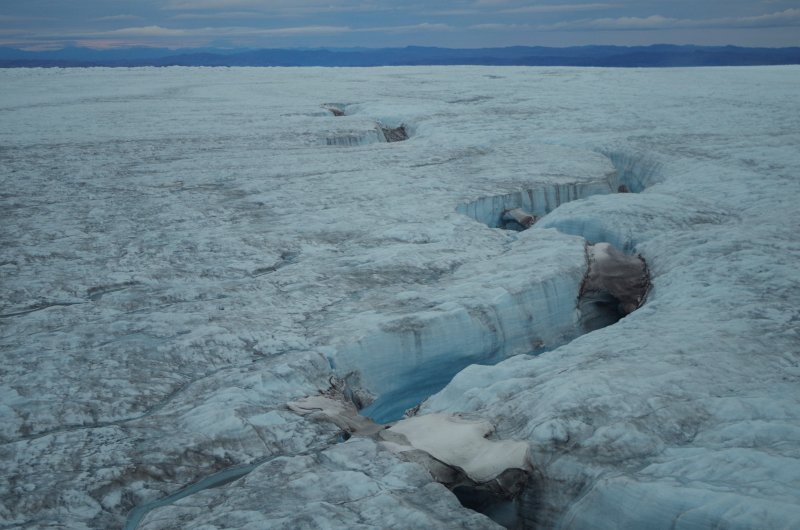 Гренландия ледник Петерман