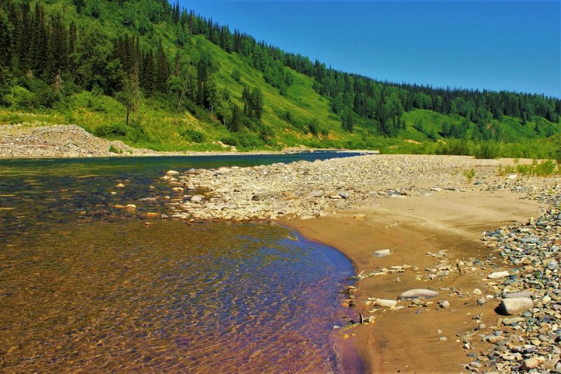Река Уса Кузнецкого Алатау