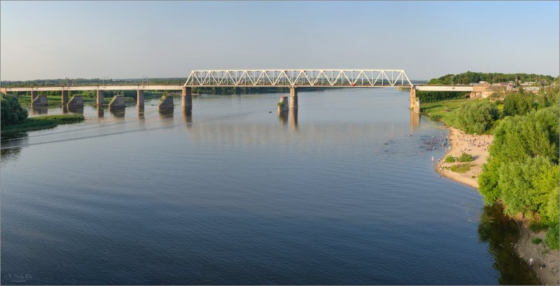 Река Ока Серпухов сейчас