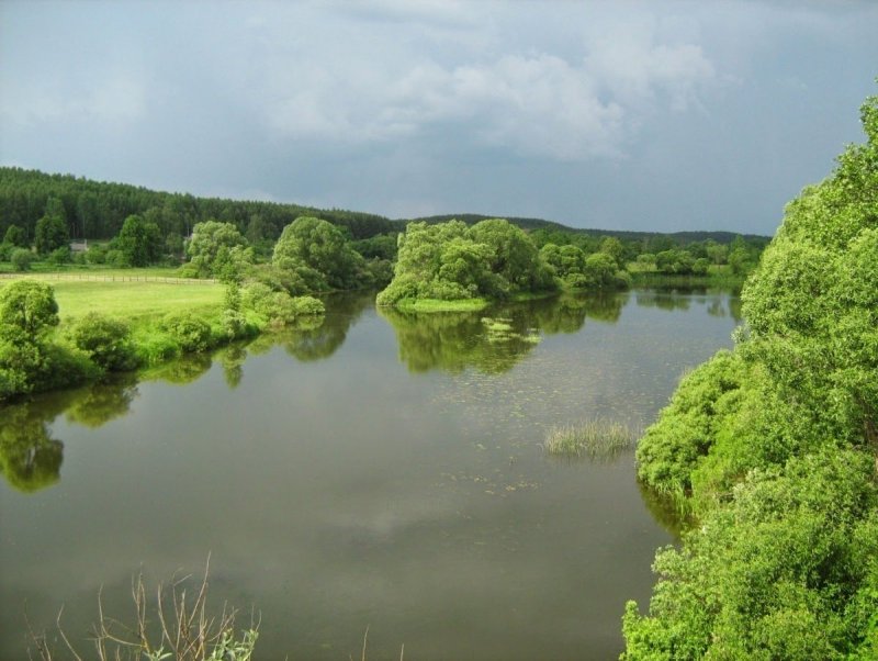 Река Селенга в Бурятии
