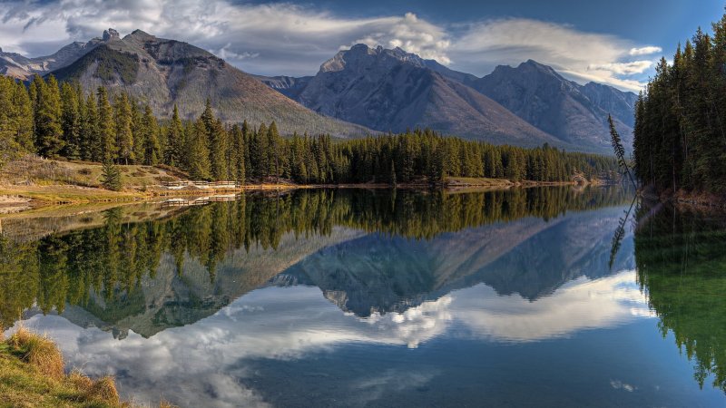 Озера в провинции Альберта, Канада