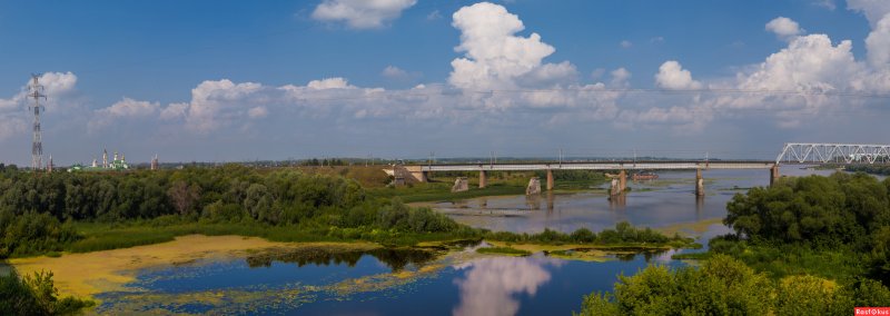 Река Ока Московская область Ступино