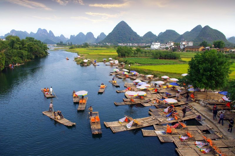 Китай экскурсии по реке Лицзян