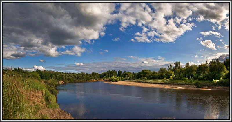 Река Ветлуга Шарья