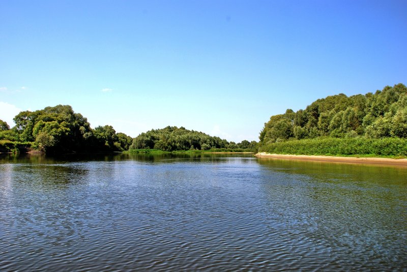 Река в Трубчевске Брянская область