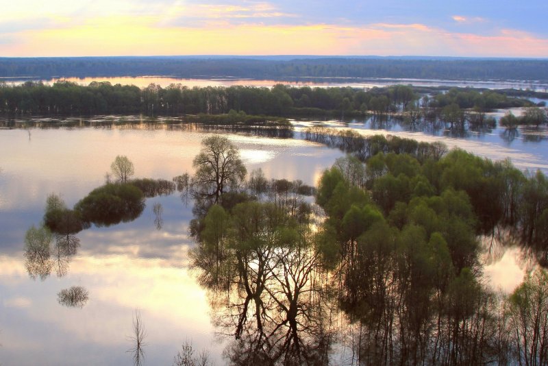 Река Десна набережная Брянск