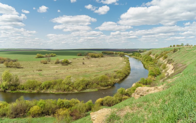 Река Олым Воловский район