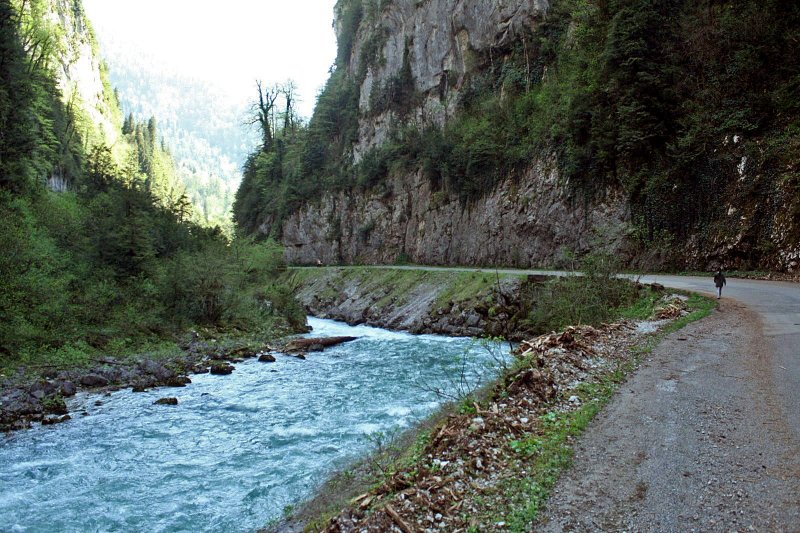 Реки Гега и Юпшара в Абхазии