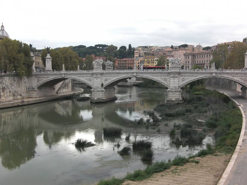 Италия Рим река Тибр