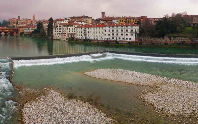 Река Рива Италия