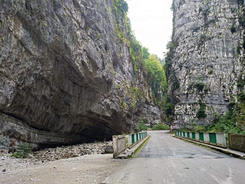 Река Юпшара Абхазия