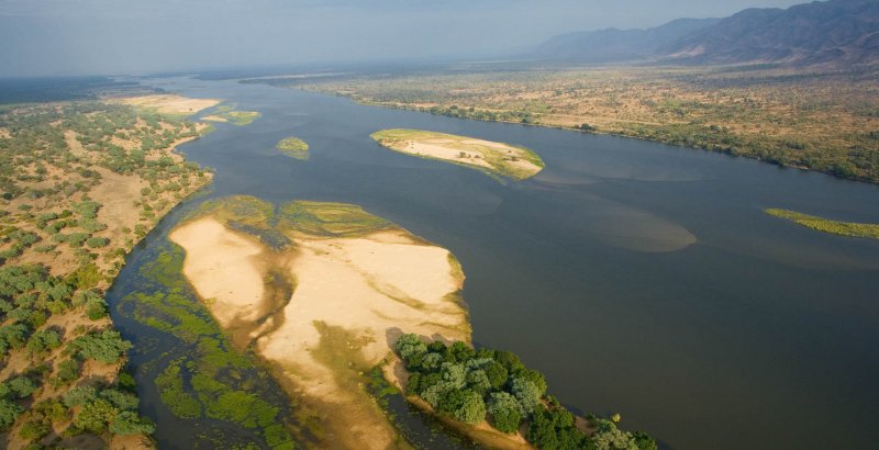 Мозамбика река Замбези
