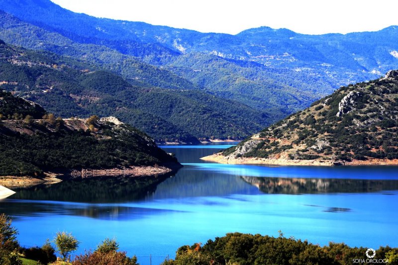 Река Альякмон в Греции