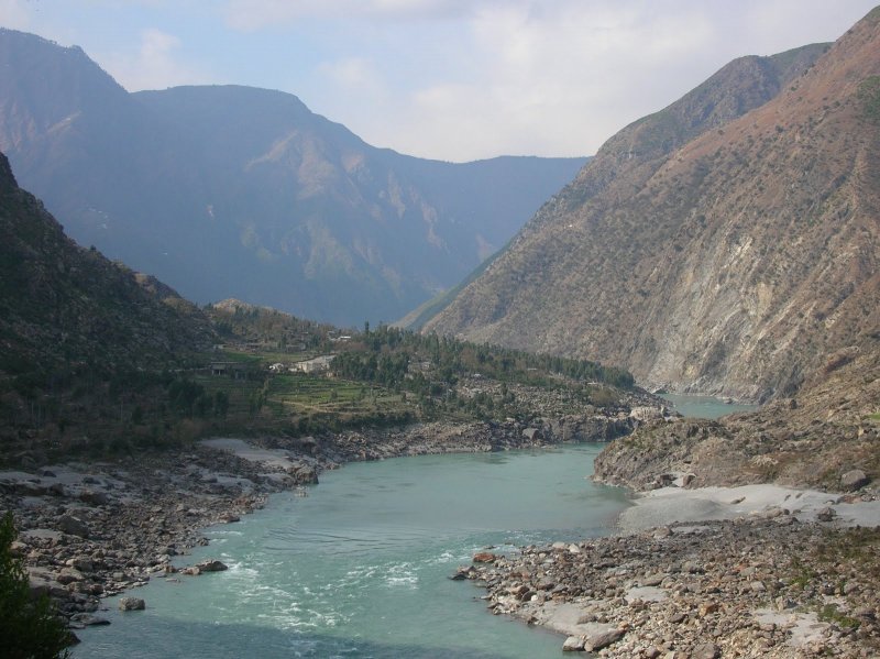 Река инд в Индии