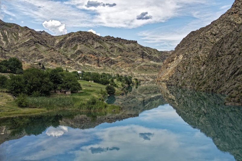 Токтогульское водохранилище Киргизия
