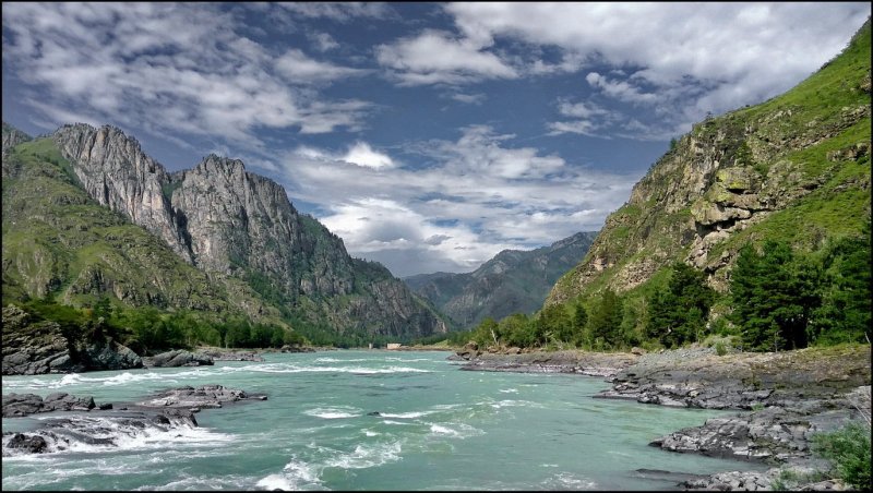 Река Катунь — хозяйка Алтая