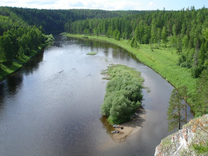 Исток реки Мана Красноярский край