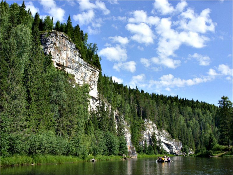 Река Косьва Пермский край