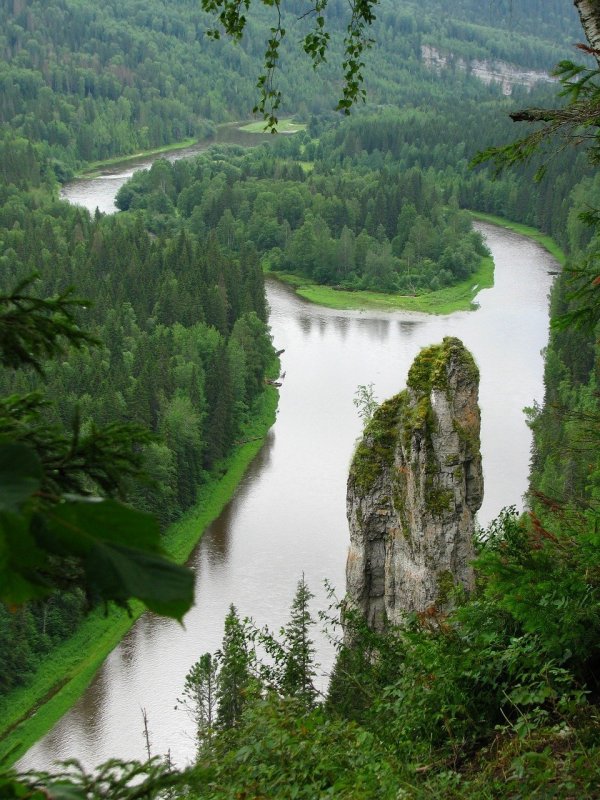 Река Вишера Пермский край