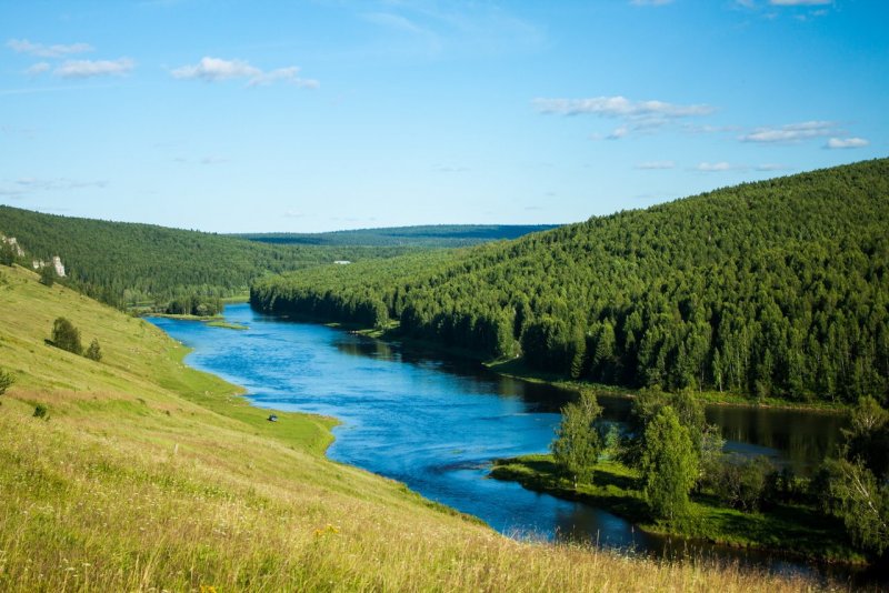 Северный Урал река Березовая