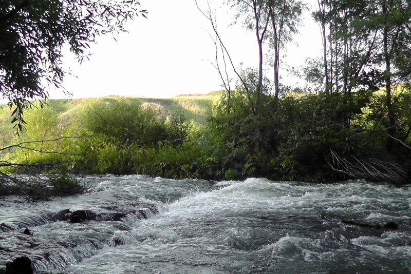 Река Белянка Якутия