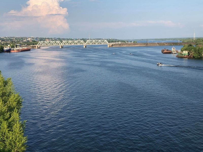 Река Волга Жигулевские ворота
