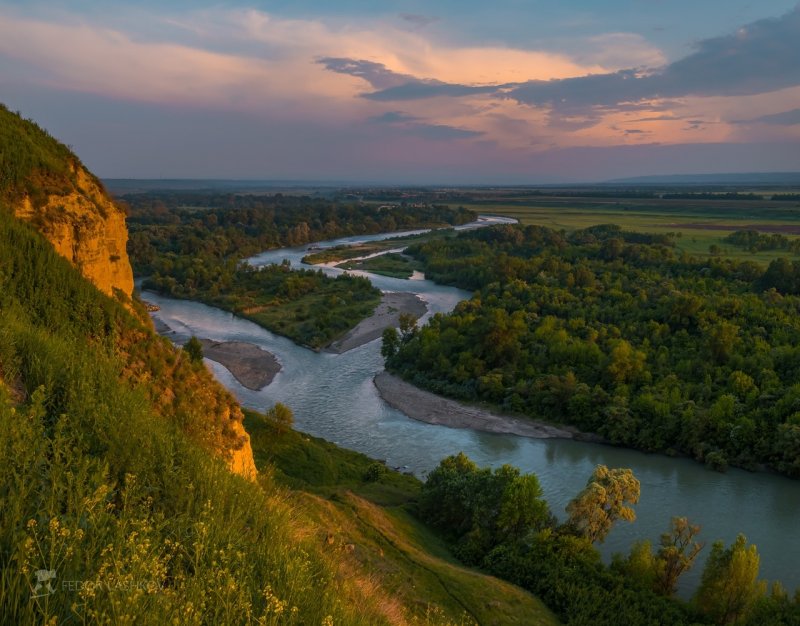 Ставрополь река Кубань