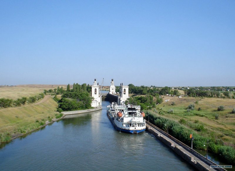 Волго-Донской канал и Цимлянское водохранилище