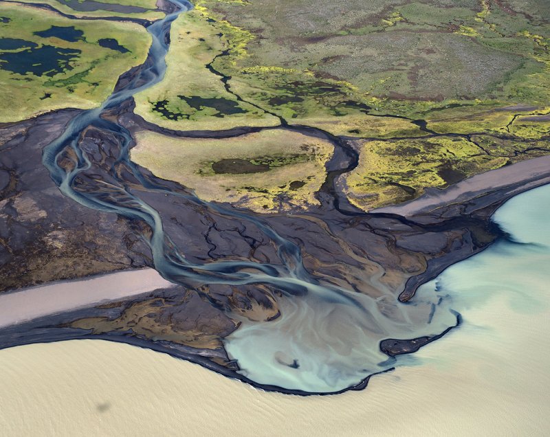 Реки Исландии русло