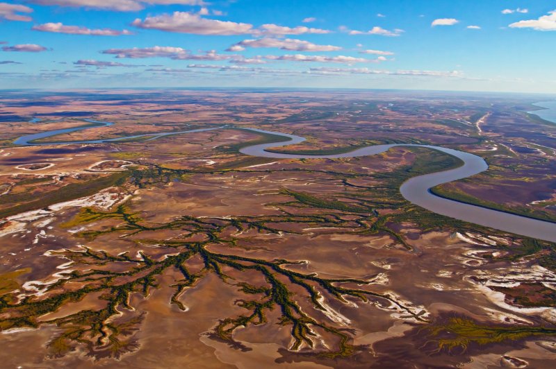 Река Флиндерс в Австралии