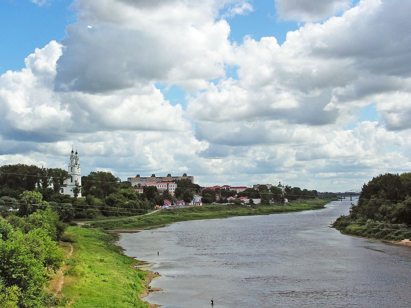 Полоцк река Западная Двина