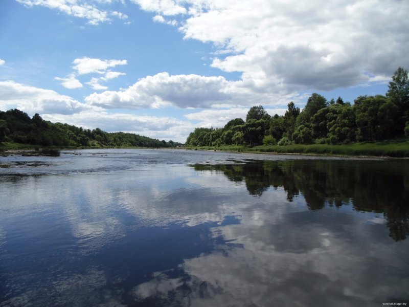 Река Западная Двина пороги