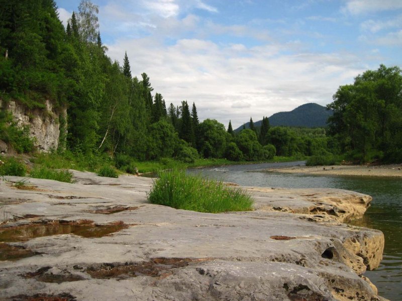 Река Мрас Су Новокузнецк