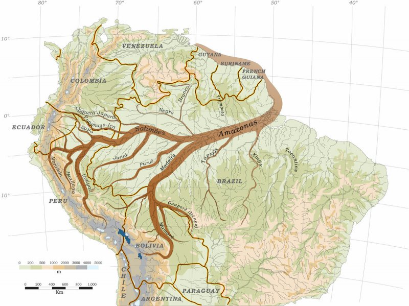 Дельта реки Амазонка