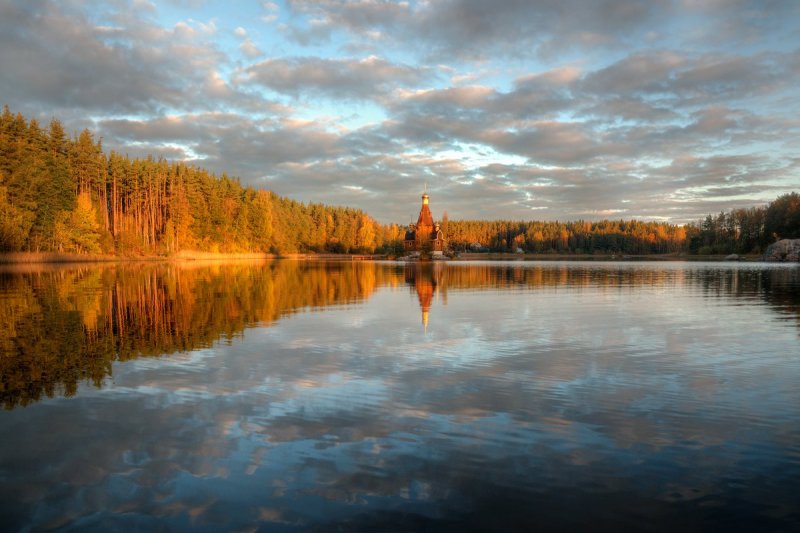Река Вуокса Ленинградской