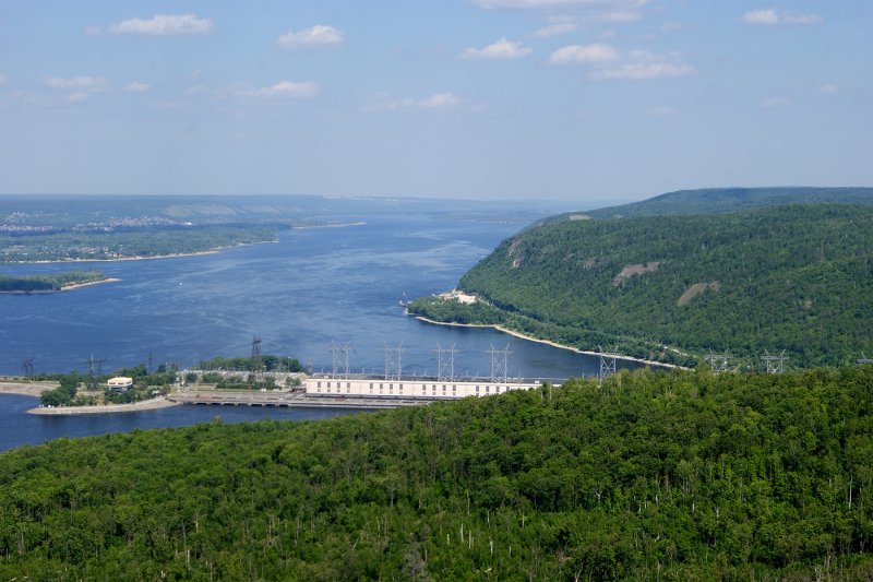 Волжская ГЭС Тольятти
