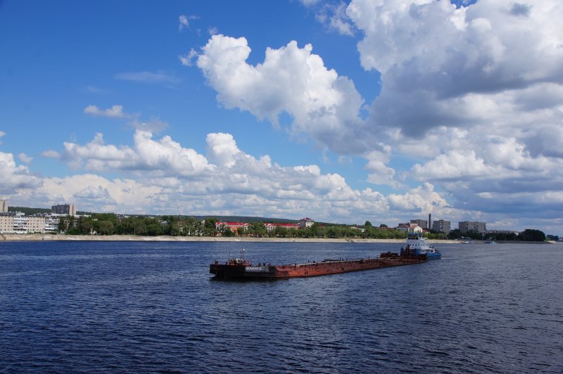 Волга река Тольятти