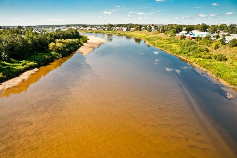 Река Двина Архангельск