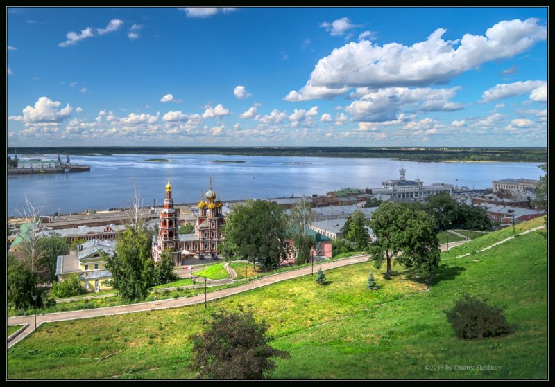 Нежный Новгород река Волга