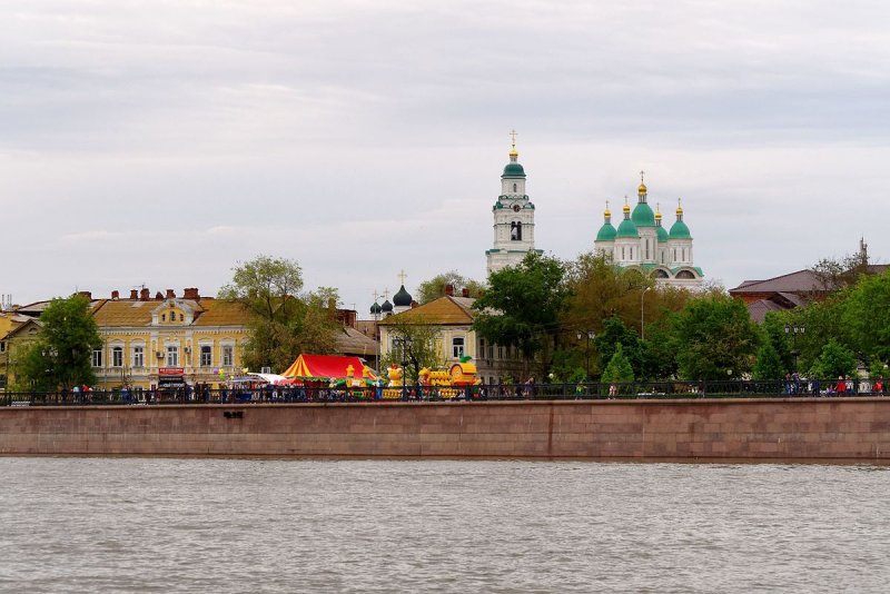 Волга с Кремлем Астрахань