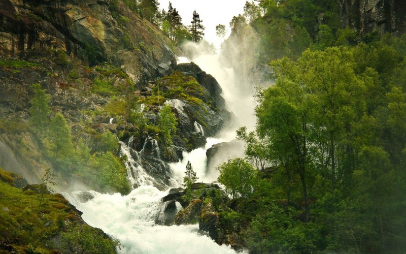 Горы Аппалачи реки водопады